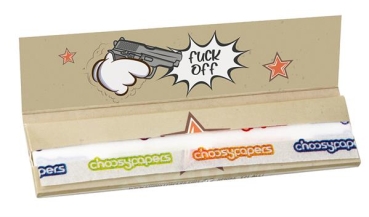 Choosypapers King Size Slim Zigarettenpapier Comic Hands